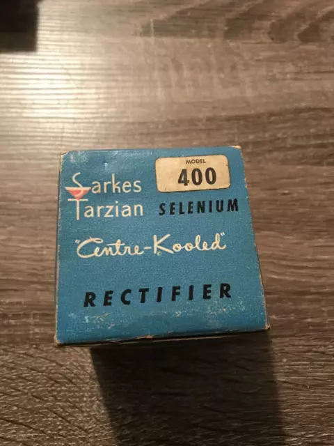 Sarkes Tarzian Selenium Rectifier NOS Model 400 NOS NIB