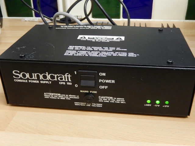 SOUNDCRAFT CPS 150 Power Supply Unit / PSU CPS150 £149.00