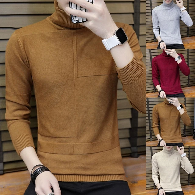 T-shirt pullover maglioni da uomo top traspiranti casual sciolti comodi