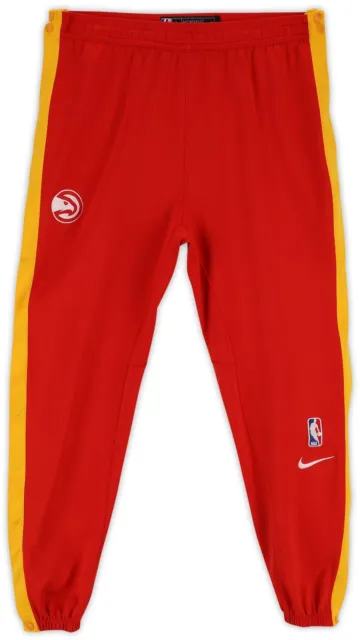 Atlanta Hawks Team-Issued Red Pants from the 2022-23 NBA Season Size XLT
