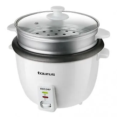 Taurus RICE CHEF cuiseur à riz 1,8 L 700 W Gris, Blanc