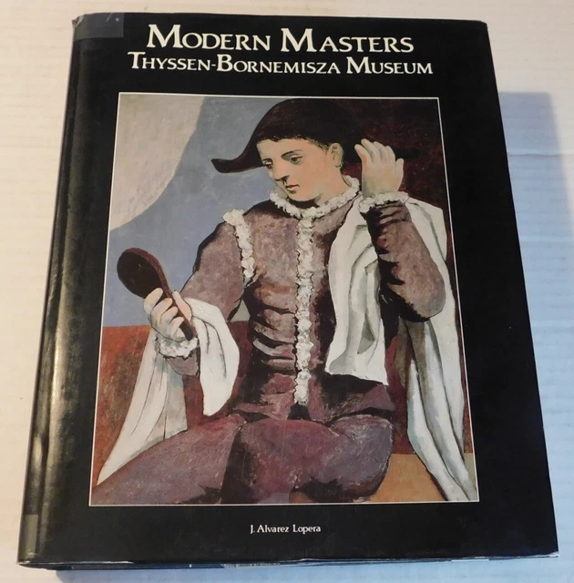 MODERN MASTERS THYSSEN Museum Art Book Spanish 1995 Third