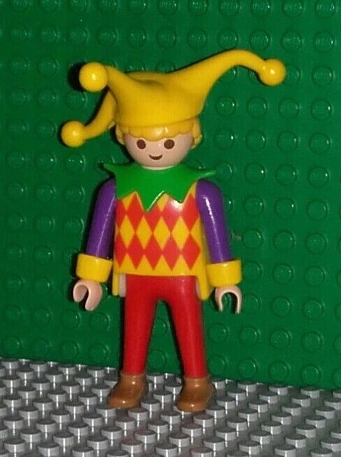 Playmobil 10192 - Chapeau Jaune Du Fou Du Roi - Pièce Détachée Vintage Pour Collection