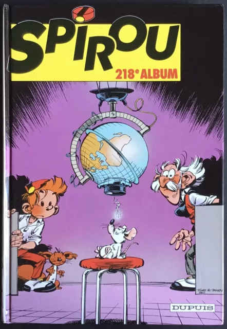 SPIROU Périodique Reliure Album n°218 1992 Incomplet Bon état