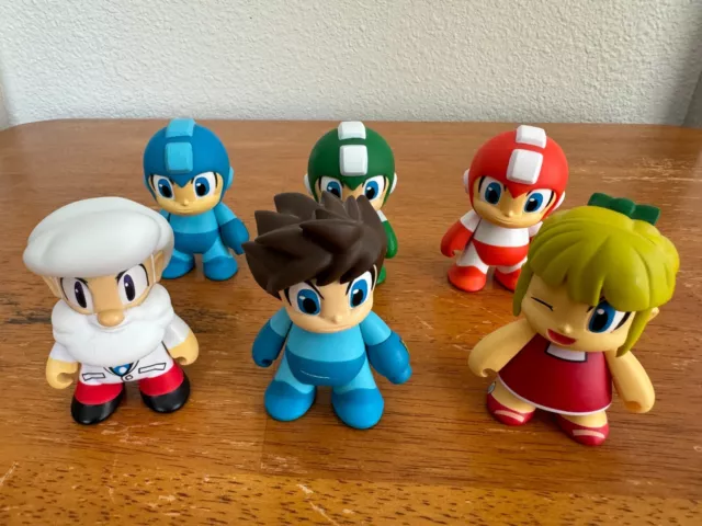 Capcom Mega Man Mini Series complete set Kidrobot 3