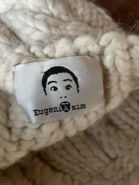 Eugenia Kim Wool Captain Beanie Cream OS