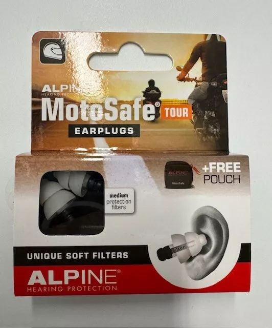 MotoSafe Tour EARPLUGS ALPINE Hearing Protection