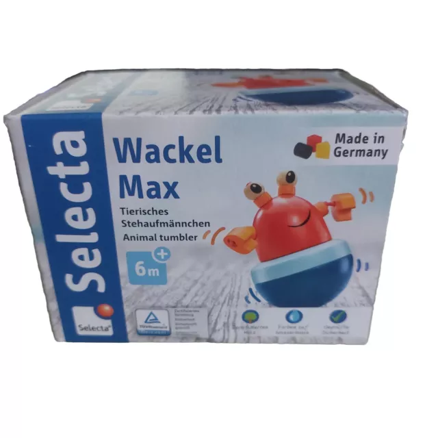 Selecta 61066 Wackel Max Wackelfigur mehrfarbig