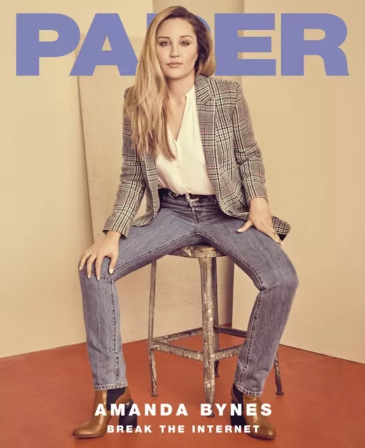 PAPER MAGAZINE AMANDA BYNES Break the Internet: Amanda, Please 2018 Like New