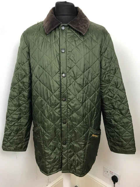 Barbour Padded Jacket Size Large Quilted Coat Country Coat