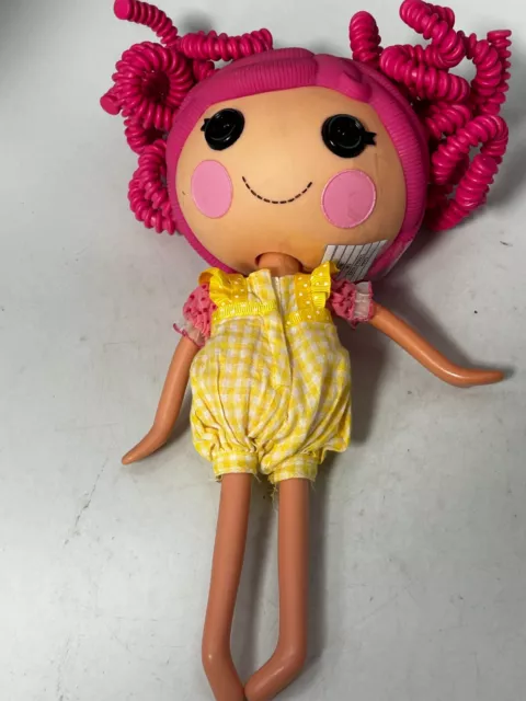 Lala Loopsy 2010 Crazy Silly Hair Wire  Full-size Large Pink  Game Doll Toy #LH