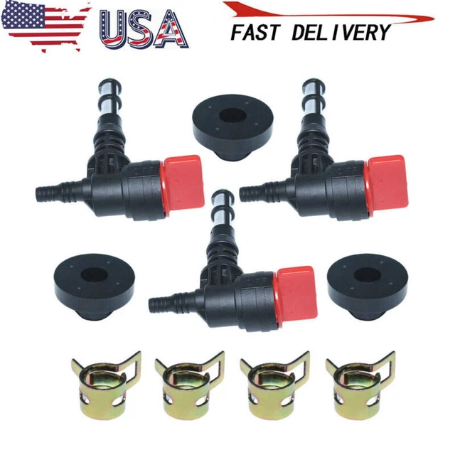 Val07404 In Line Fuel Shut Off Valve New Fuel Shutoff Valve & Bushing - Fits ...