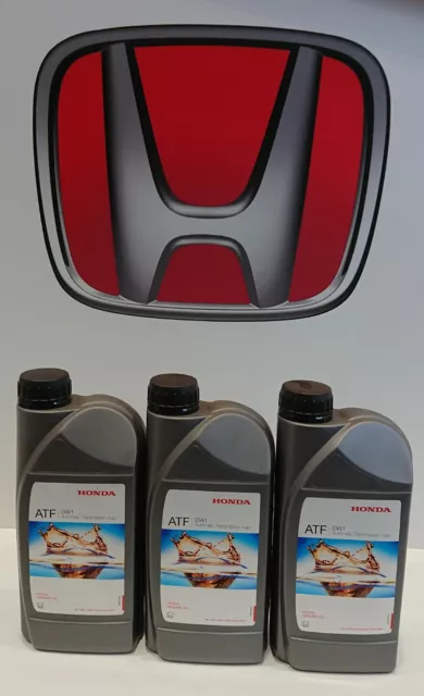 Genuine Honda Atf Dw1 Automatic Transmission Oil 3X1L