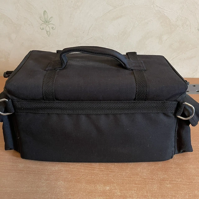 Large Sony Black Video Camera Bag Camcorder Case 13x6x7 Inches Nylon Padded 2