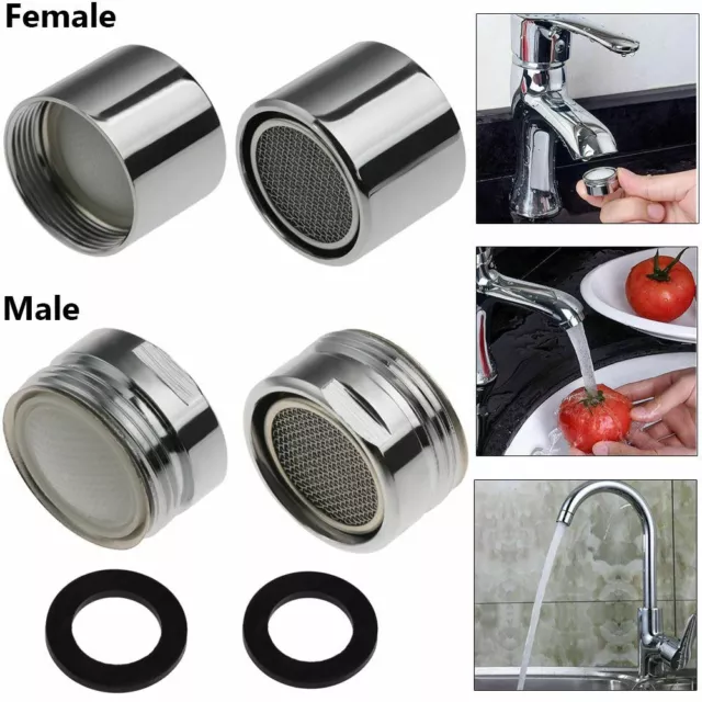 Male Female Water Saving Water Purifier Filter Nozzle Tap Aerator Bubbler