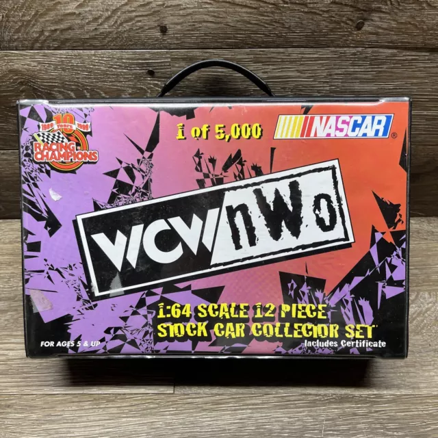 WCW/NWO Nascar 1:64 Scale 12 Piece Stock Car Collector Set