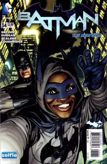 Batman (2nd Series) #34B VF/NM; DC | New 52 Selfie Variant - we combine shipping
