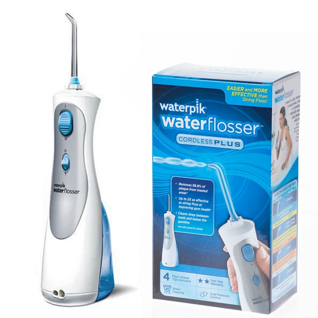 WATERPIK WP450 CORDLESS Plus Dental Irrigator Water Jet UK Authorised