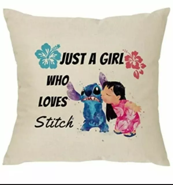 Bundle / Joblot Of Lilo And Stitch Cushion Covers