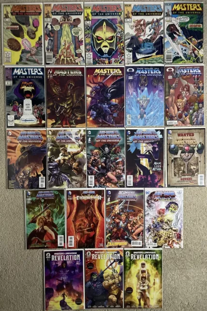 22 He-Man Masters of the Universe Range #2-12 +Image DC Dark Horse Comics Lot