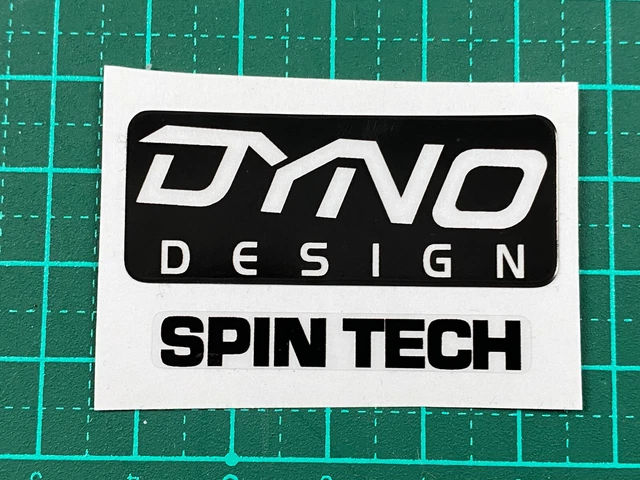 OLD SCHOOL BMX decals stickers dyno spin tech stem black on clear $6.00 ...