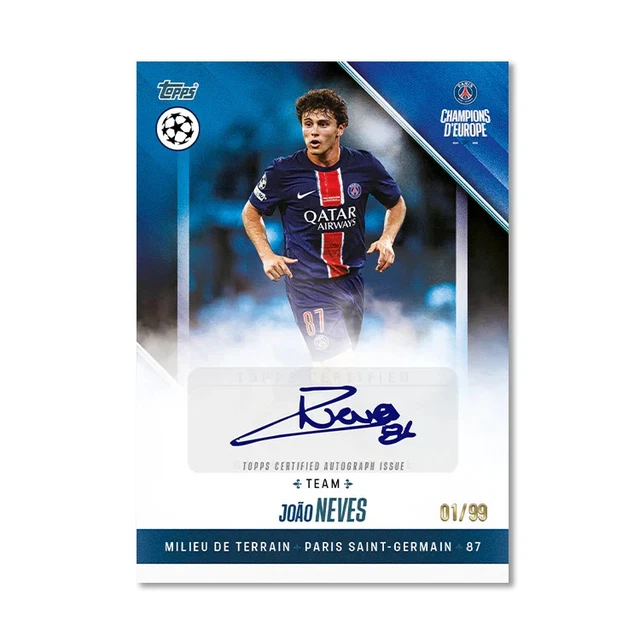 6 Cartes D'Invitation PSG Officielles + Enveloppes - Anniversaire Football, Fête Paris Saint-Germain - 13.5x8.5cm