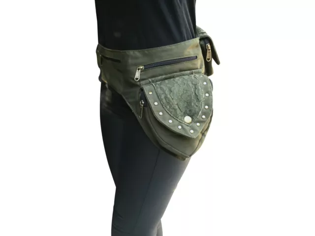 Passport Belt Bum Bag Hip Belt Fanny Pack Waist Bag Travel Money Belt Festival