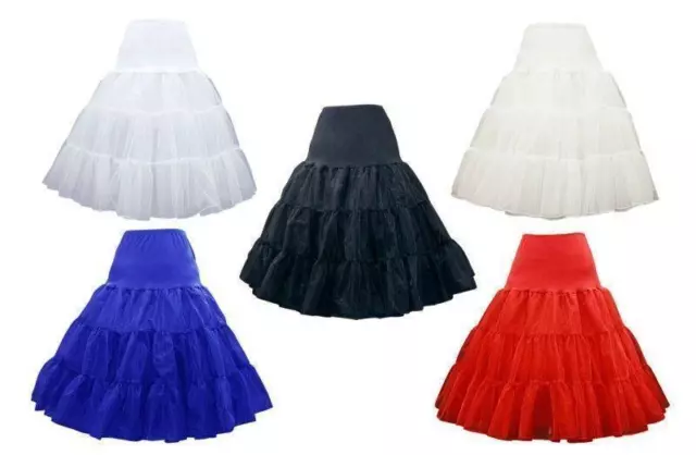 Au Stock 26"Vintage 50' Retro Swing Bridal Petticoat Dance Tutu Underskirt Da018 3