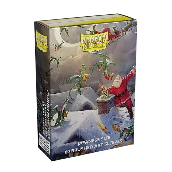 Dragon Shield Brushed Art Sleeves - Christmas 2023 (60 fundas para cartas pequeñas) ¡NUEVAS!