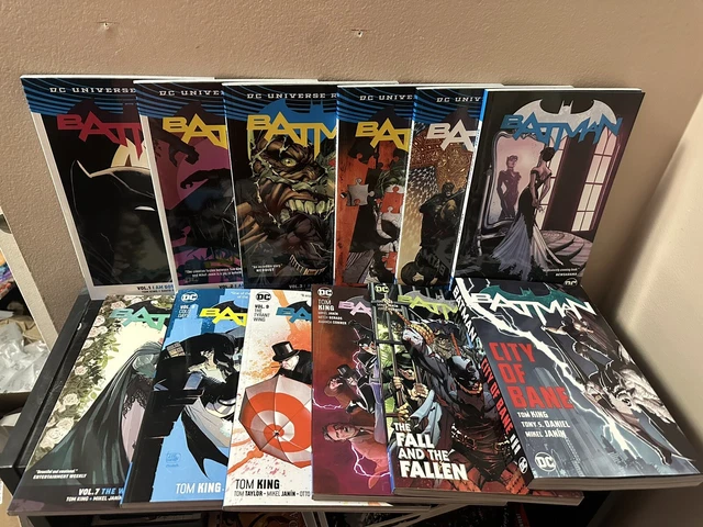 Batman Rebirth TPB lot. Vol 1-11 Plus City Of Bane. Graphic Novel. DC