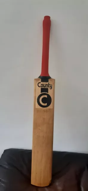 Rare 1980s Hunts County 5 Star Cricket Bat 2lb 6 1/4oz Good Condition