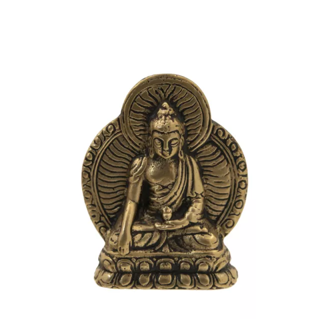 -statue Buddhistisches - Figürchen - Buddha - Bronze - Akshobhya - Höhe 7 CM