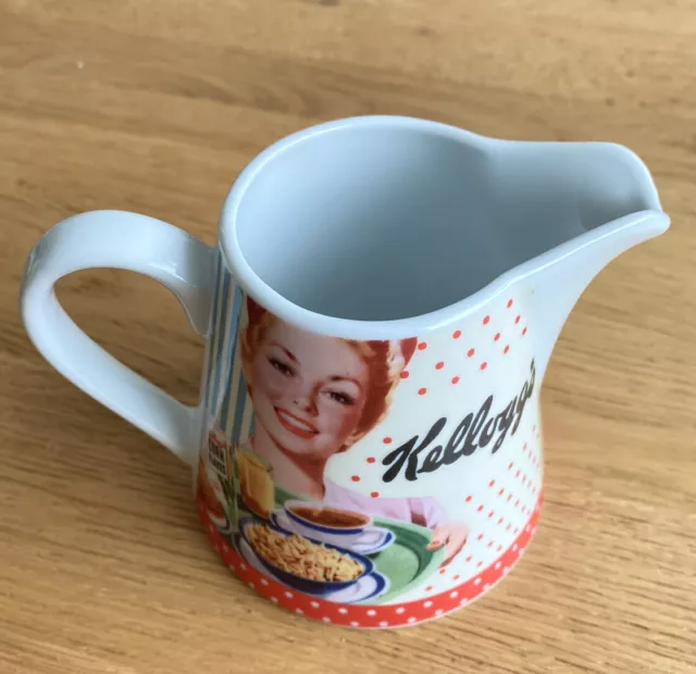 Portmeirion Kelloggs Small Pitcher Jug 1950s Style Retro Vintage Advertising 2