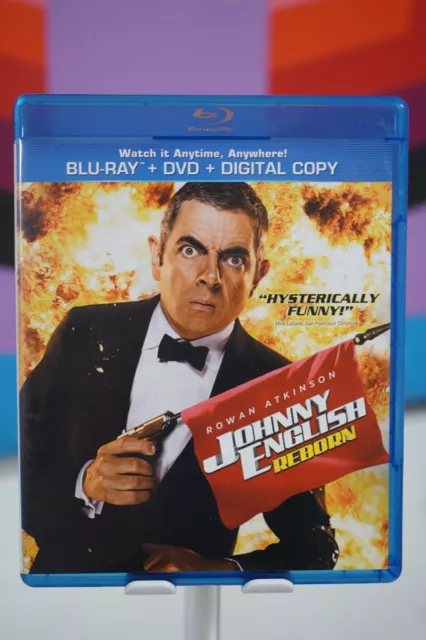Johnny English Reborn (Blu-ray+DVD) Rowan Atkinson