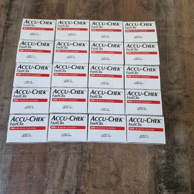 5 x 200 + 4 Lanzetten ACCU-CHEK FastClix