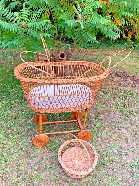 Lit Bébé En Bois 60x120 Vintage Noble - Puériculture Woodies