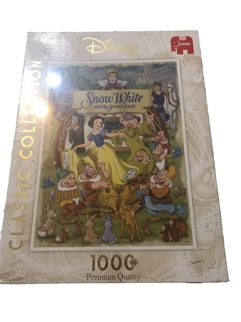 DISNEY SNOW WHITE And The Seven Dwarfs 1000 Piece Jigsaw Puzzle By ...
