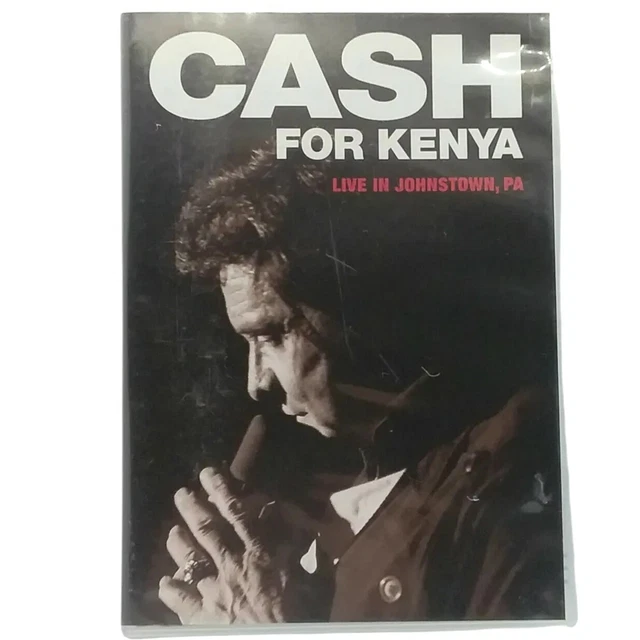 JOHNNY CASH DVD Cash For Kenya 2008 Live In Johnstown PA