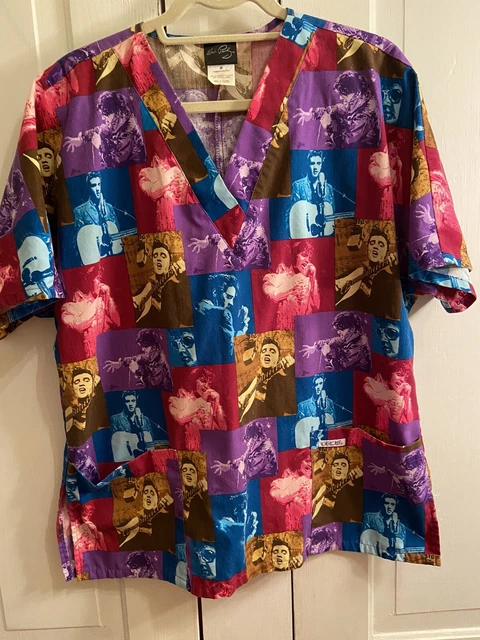 CHEROKEE Elvis Presley scrub shirt チェロキー エルヴィス