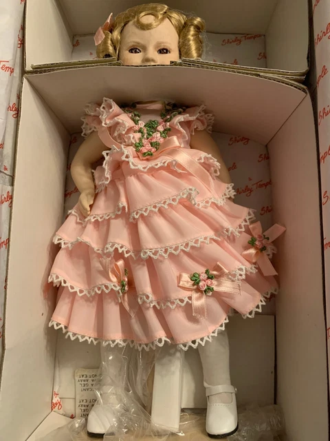 Danbury Mint Shirley Temple Littlest Rebel Dolls Of The Silver Screen NIB