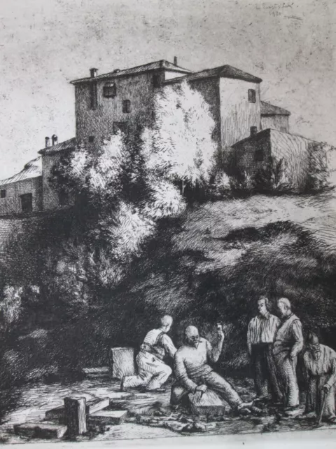 Leonardo Castellani San Leo Scalpellini Puntasecca 1983 Pesaro Montefeltro C9