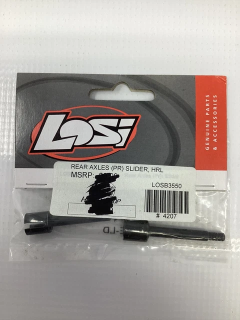 Team Losi 3550 Rear Axle Slider 1/10 Sprint Car Dirt Oval Box40