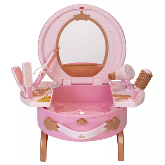 NUOVO - tavolo da trucco luminoso e acconciatura Disney Princess