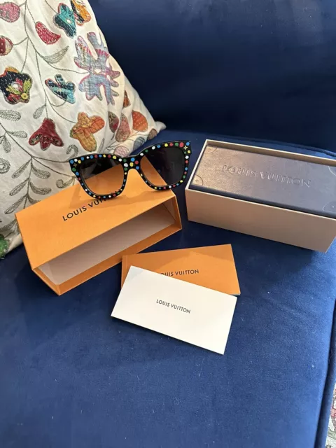 Louis Vuitton My Monogram Square Blue Sunglasses Z1525W