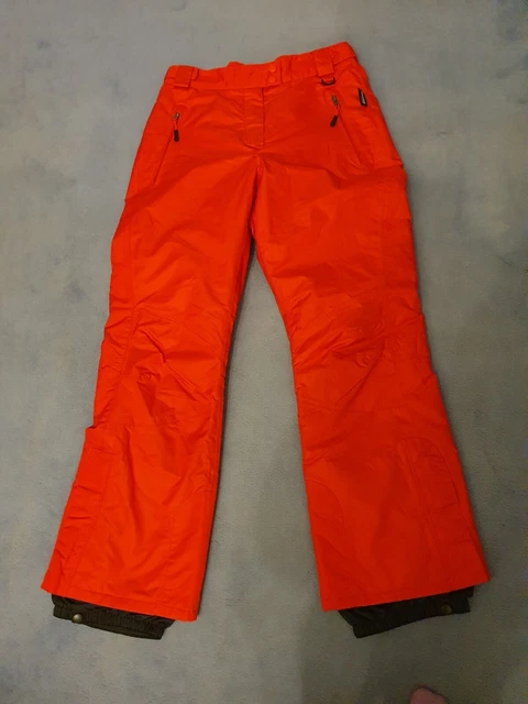 Skihose Damen 40 Crivit mit kleinem Defekt Orange