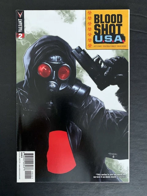 Bloodshot Usa #2B Valiant Comics 2016 Vf+ Stephen Segovia Variant Cover