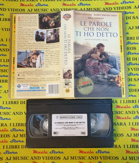 VHS FILM LE PAROLE CHE NON TI HO DETTO Kevin Costner Paul Newman (F123) no dvd EUR 14,99 VHS FILM LE PAROLE CHE NON TI HO DETTO Kevin Costner Paul Newman (F123) no dvd EUR 14,99