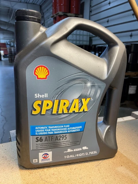 Shell Car Fluids SHELL SPIRAX S6 ATF A295 Allison Synthetic Transmission Fluid 3/1gallon ...
