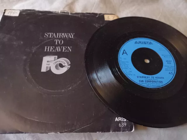 Far Corporation - Stairway To Heaven 7" Single - Vg/Fair