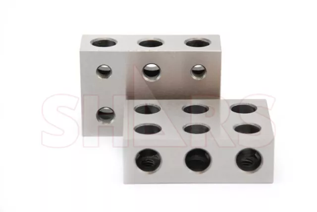 SHARS MATCHED PAIRS ULTRA PRECISION 1-2-3 123 BLOCK Set 11 HOLES NEW P